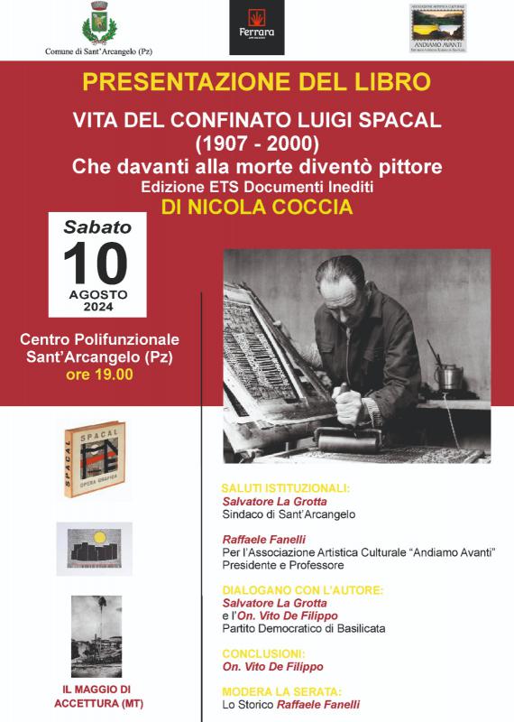 Presentazione del libro Vita del confinato Luigi Spacal