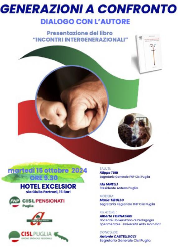 Presentazione del libro Incontri Intergenerazionali