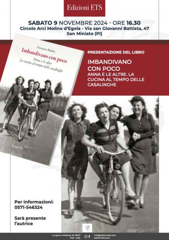 Presentazione del libro Imbandivano con poco