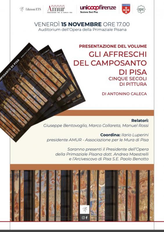 Presentazione del volume Gli affreschi del Camposanto di Pisa