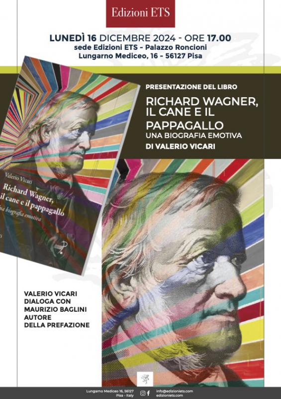 Presentazione del libro RICHARD WAGNER, IL CANE E IL PAPPAGALLO