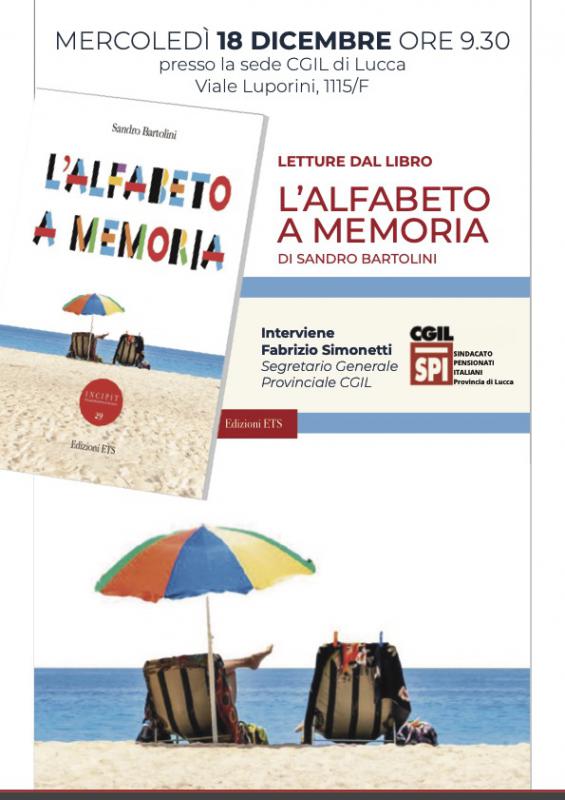 Presentazione del libro L'alfabeto a memoria