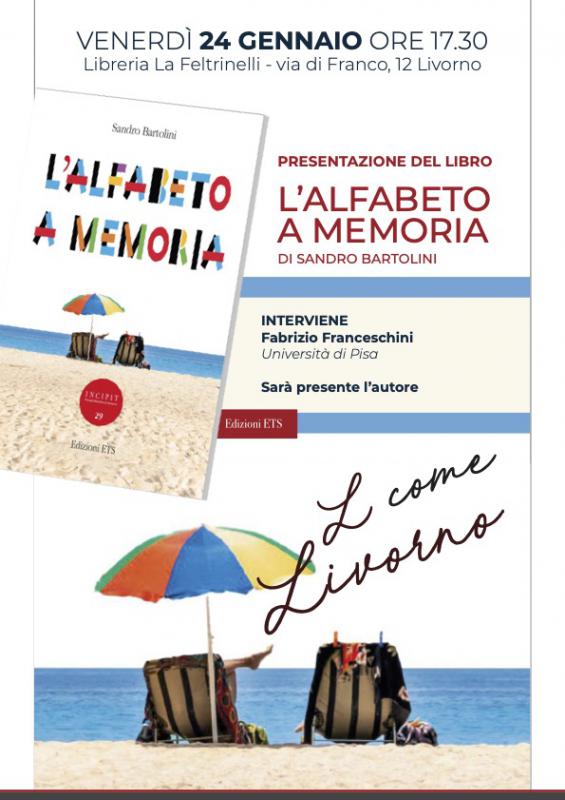 Presentazione del libro L'alfabeto a memoria