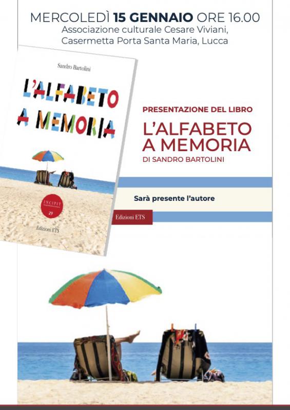 Presentazione del libro L'alfabeto a memoria