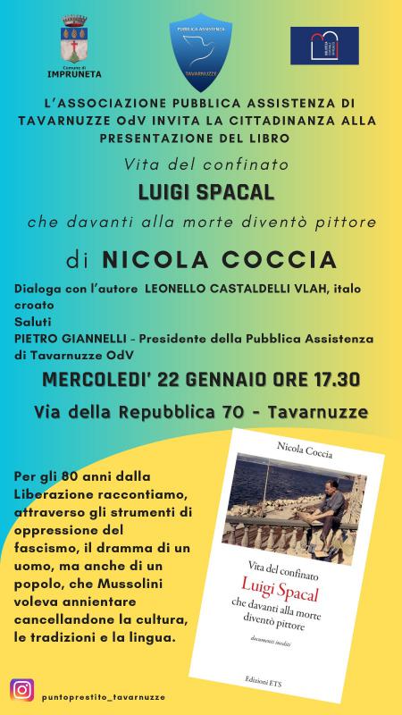 Presentazione del libro Vita del confinato Luigi Spacal