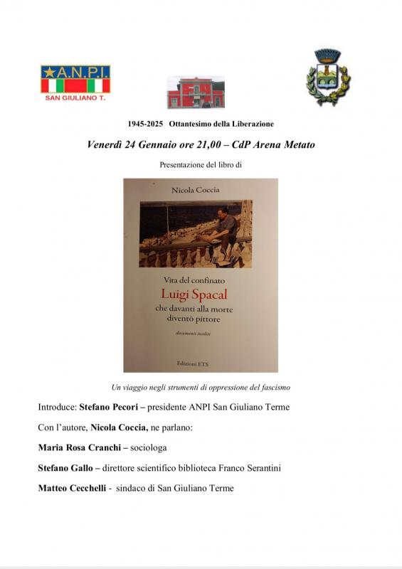 Presentazione del libro Vita del confinato Luigi Spacal