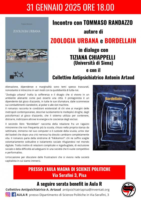 Presentazione del libro Bordellain