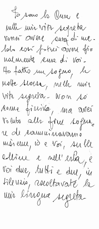 2/ - La condizione psicanalitica. Centocinquantasei frammenti, quindici lettere, un biglietto smarrito