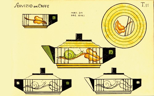 4/ - Barraud, Messeri&C.<br />Carraresi e Lucchesi. Due grandi protagonisti della ceramica dco<br/>Una indimenticabile tazza di caff