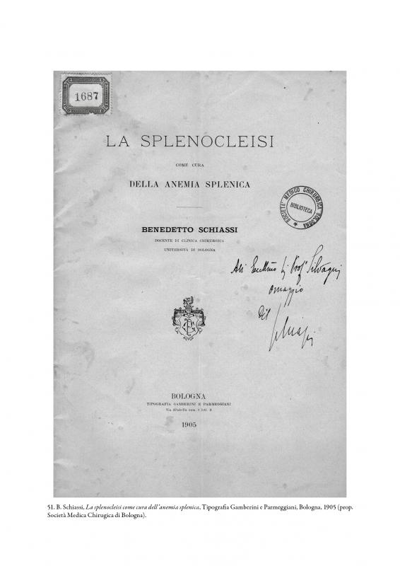 7/ - Benedetto Schiassi. La Scienza medica dialoga con l'assoluto