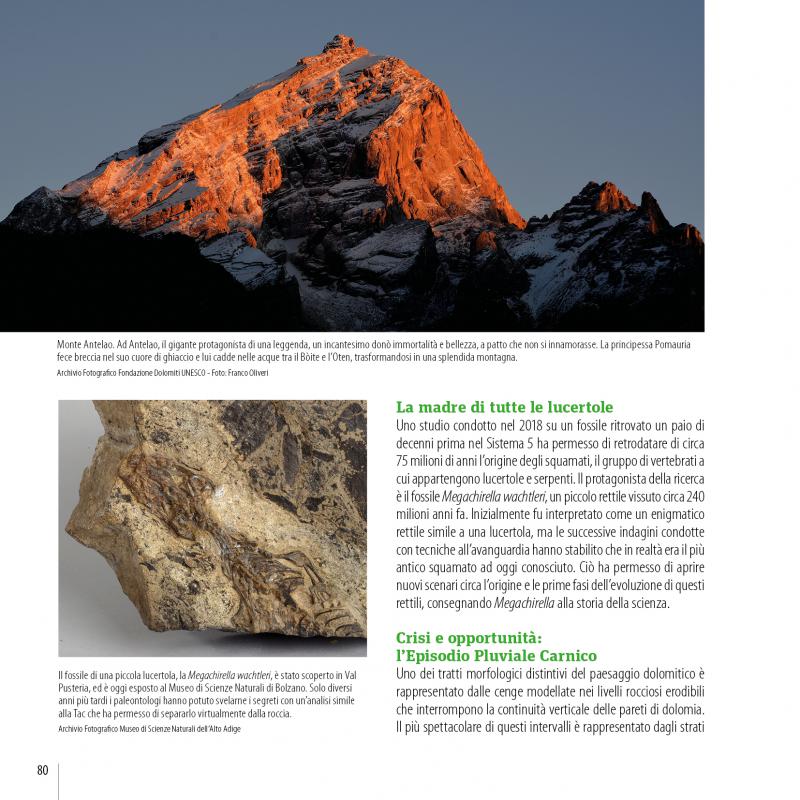 10/ - Le Dolomiti . Patrimonio mondiale Unesco. Fenomeni geologici e paesaggi umani